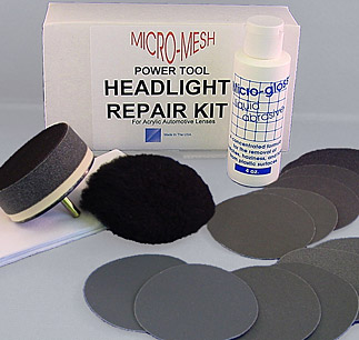Acrylic Headlight Restoral Kit
